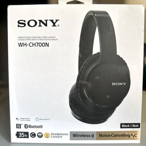 New Unopened Sony WH-CH700N Wireless Noise Cancelling Over Ear Headphones